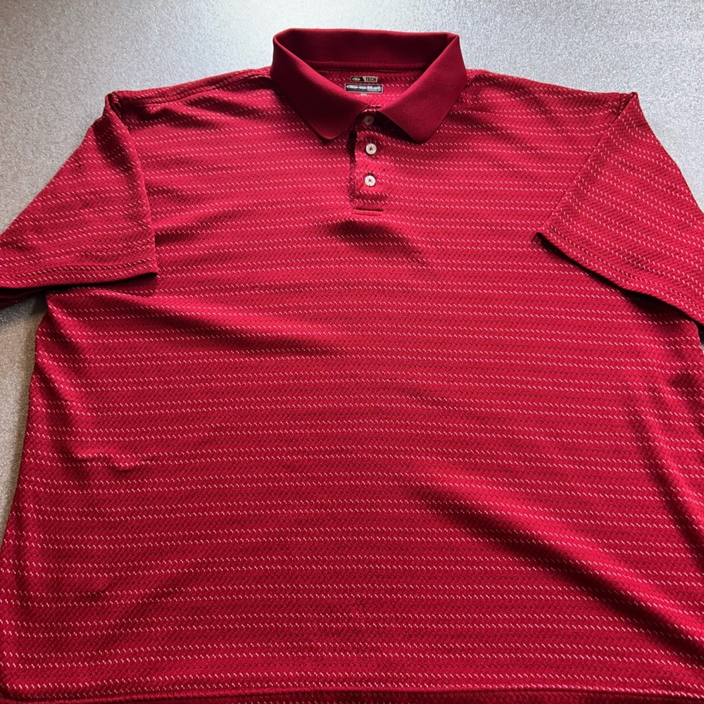 Classic Red Polo Shirt for Men by Bolle‎ Golf, 2XL